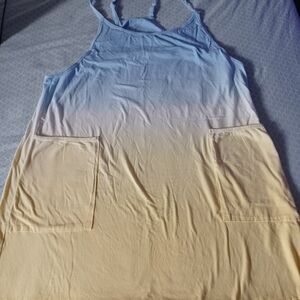 Club Social by Jadelynn Brooke womens 2x strap T Shirt Summer Sun Dress